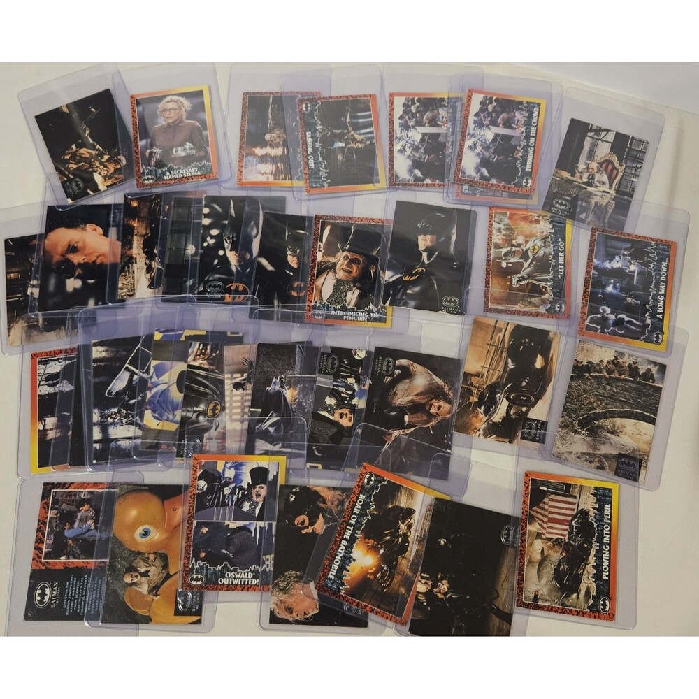 1992 TOPPS STADIUM CLUB BATMAN RETURNS HUGE LOT